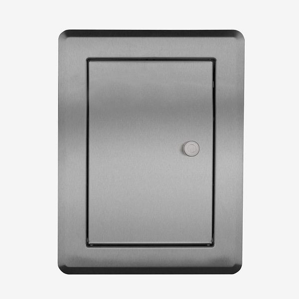 Porte d'entrée HKW EXCELLENT, acier inoxydable, 9005