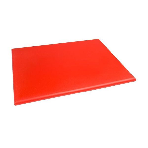 Hygiplas planche à découper extra large haute densité rouge, J047