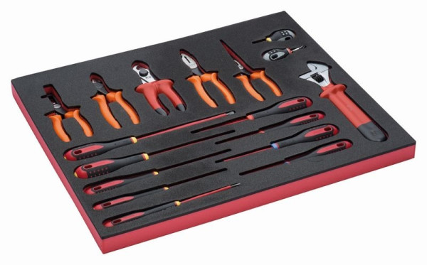 Insert Bahco 3/3, tournevis + pince, 17 pièces, FF1A5009