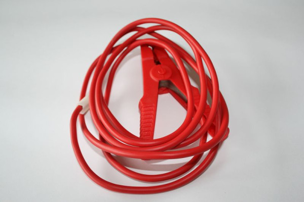 Collier de serrage ELMAG (rouge +), avec câble pour CYBER 20, 9505490