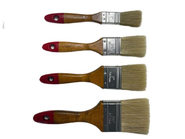 VaGo-Tools pinceau à glacis pinceau plat set de 12 pinceaux 25/38/50/63mm, 193-010/015/020/025 chacun 3_tv