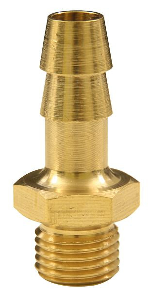 Embout de tuyau ELMAG avec filetage extérieur, AG 3/8', 13 mm, laiton, 42357