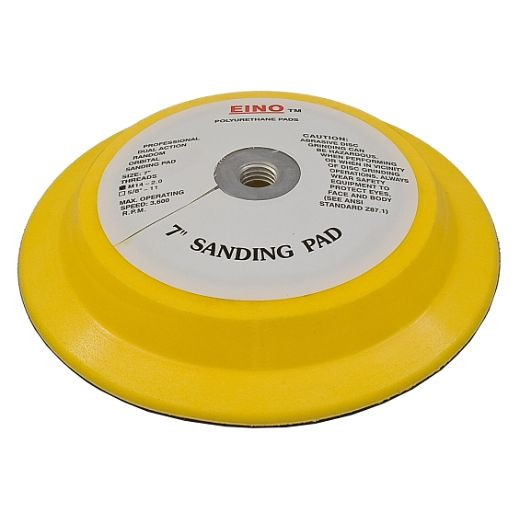 Disque abrasif ELMAG Ø 125 mm, non perforé, Velcro/Velcro, support 5/16' pour EPS 441, 44853