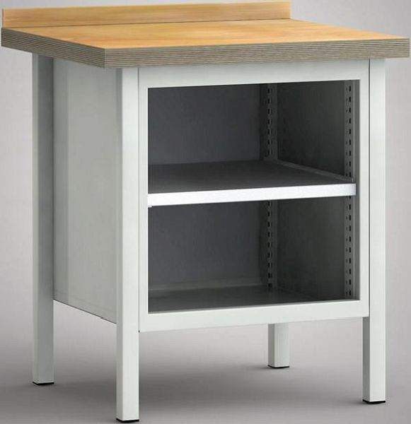 Etabli standard KLW - 750 x 700 x 840 mm L x P x H, WS052N-0750M40-X7024