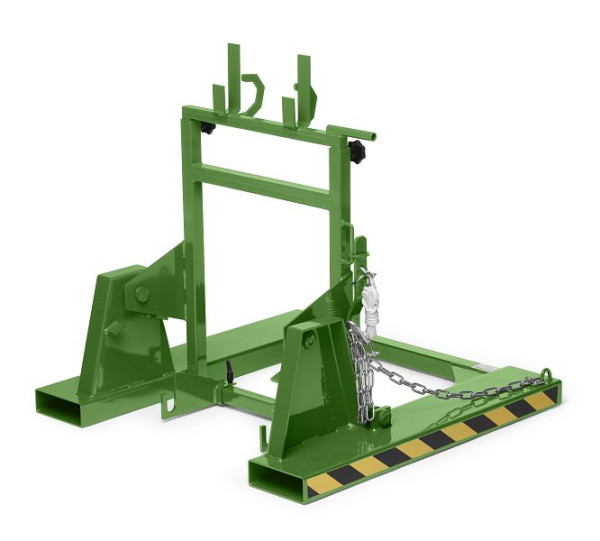 Retourneur de poubelle RR Industrietechnik type RMW RAL 6011, 100800413