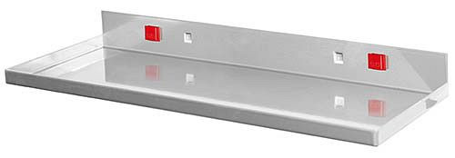 Plateau de rangement Bedrunka+Hirth, grand, dimensions en mm (LxP) : 445 x 150, 03.87.428