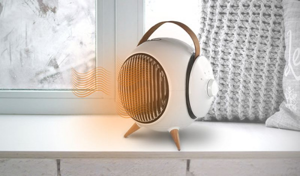 Sonnenkönig LIMA - radiateur soufflant en céramique, 1200 W, 24,6 x 21,4 x 20 cm, 20101101