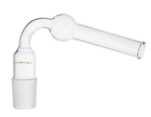 Tube de séchage Rettberg, noyau NS 14,5/23, coudé à un angle de 75°, verre borosilicaté 3,3, 134087214