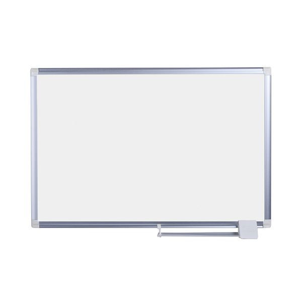 Tableau blanc émaillé Bi-Office New Generation avec cadre en aluminium 120x90cm, CR0801830