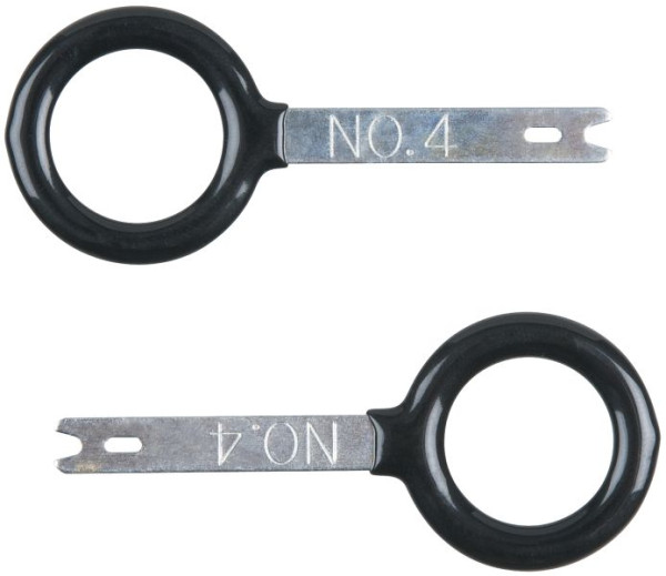 Outil de déverrouillage de l'appareil radio/navigation KS Tools, Škoda, 2 pièces, 500.1378