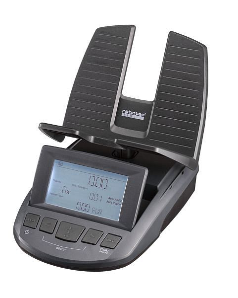 Balance à billets Ratiotec RS2000 avec fonction de comptage et fonction de pesée dynamique, 947845