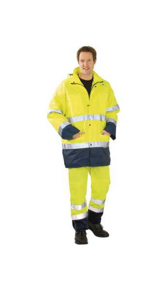 Parka haute visibilité Planam, jaune/marine, taille L, 2057052