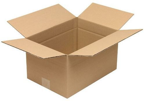 Boîte pliante en carton ondulé TransPak 1 paroi, dimensions intérieures 350 x 250 x 200 mm, format C4, qualité 1.20C, pack : 25 pièces, 299262