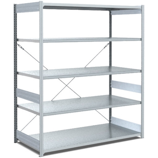 Rayonnage BITO type : L/M/S champ de base 40mm jeu de sol /M 200kg 1999x1296x824 galvanisé, C1230-0034