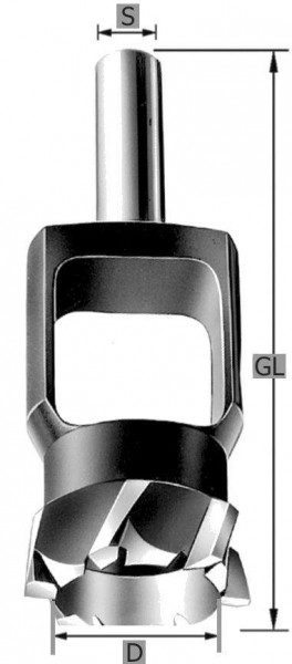 Tenonneuse Edessö WS Z8, A: 60, GL: 8, C: 16, 147060016