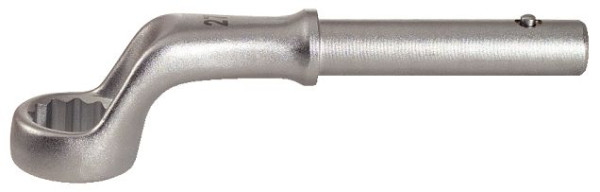 Clé à anneau à tirer KS Tools, coudée, 7/8", 517.9110