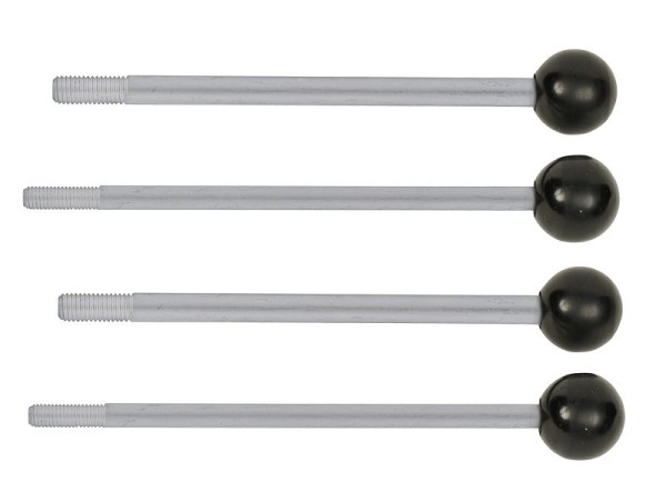Jeu de boulons de guidage en acier SW, support de serrure, VAG, 26314L
