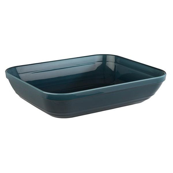 APS GN 1/2 bol -EMMA-, 32,5 x 26,5 cm, hauteur : 7,5 cm, mélamine, turquoise, 3,5 litres, 85133