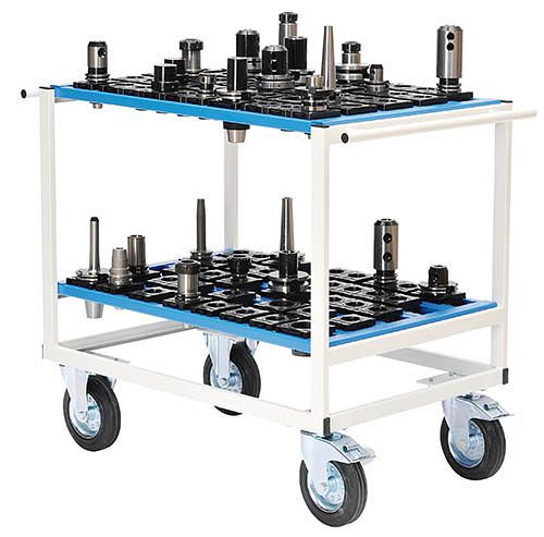 Chariot CNC Bedrunka+Hirth, avec 1 x niveau, vide, 02.092.02