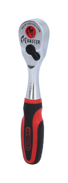 KS Tools Cliquet réversible Monster 1/4", 80 dents, 935.1490