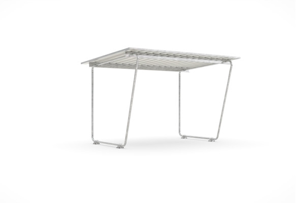 Toiture WSM Siegen S17 galvanisée en kit, 102001584