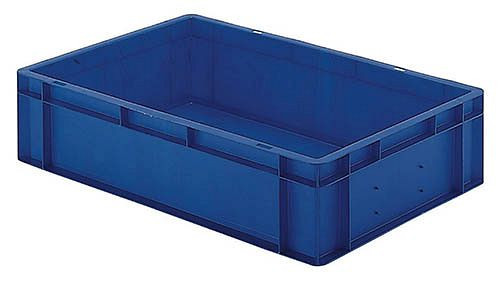 Caisses gerbables de transport Bedrunka+Hirth, rouge, dimensions en mm (LxPxH) : 400 x 300 x 175, 075170201