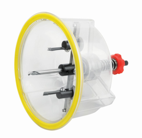 Fraise circulaire en carbure BOXTEC BHC en coffret réglable en coffret avec 4 couteaux BHC 125, 32801