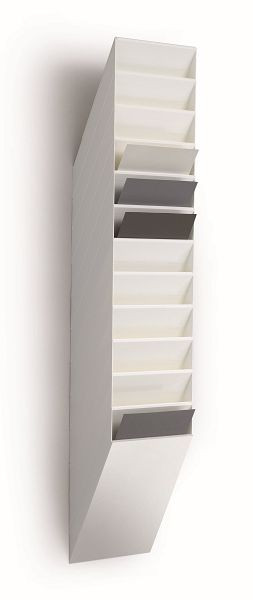 DURABLE FLEXIBOXX 12 A4, blanc, 1709763010