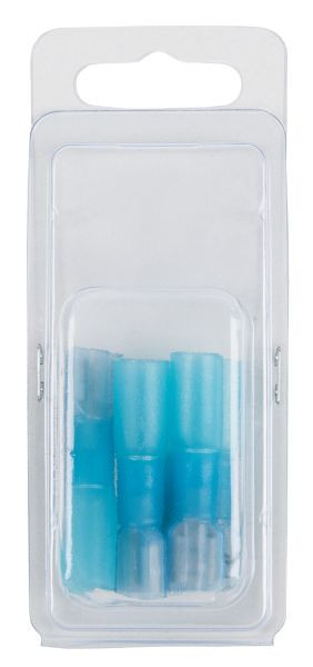 KS Tools Assortiment de connecteurs à sertir isolés, bleu, AWG16-14, prise 6 pièces, 970.0680
