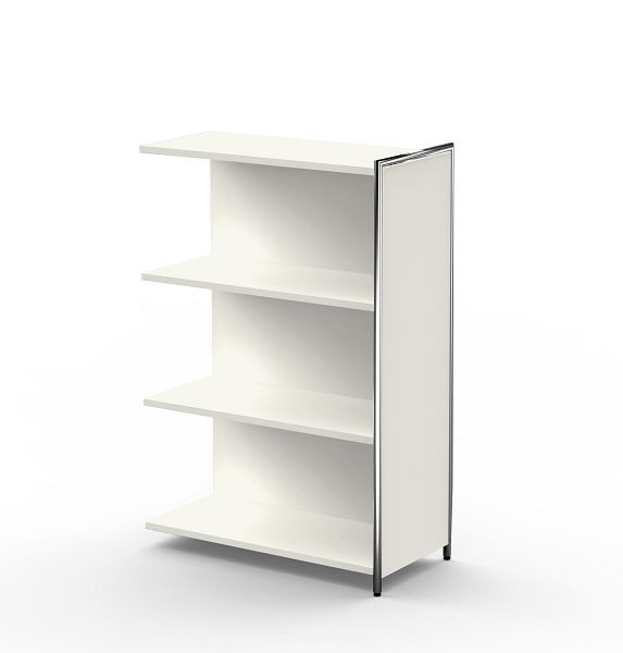 Kerkmann buffet complémentaire/séparateur de pièce pour 3 OH, Artline, L 780 x P 380 x H 1150 mm, blanc, 13740610