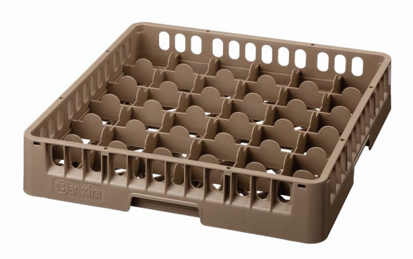 Panier à verres Bartscher, 36 compartiments, hauteur intérieure 83 mm, 5336