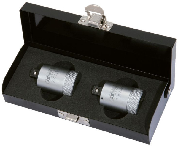 KS Tools Jeu d'adaptateurs pour limiteur de couple 3/8", 18-24 Nm, 2 pièces, 516.1500