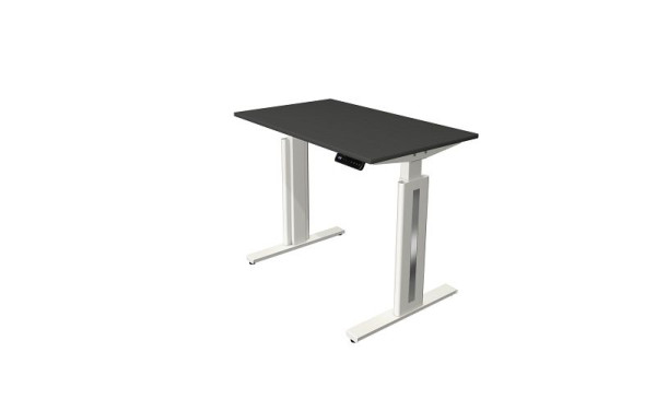 Kerkmann Move 3 Fresh table assis/debout, L 1000 x P 600 mm, réglable en hauteur électriquement de 720 à 1200 mm, anthracite, 10183513