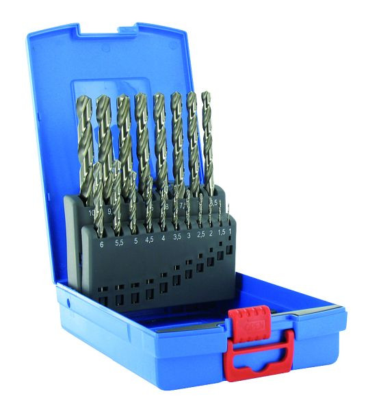 SPPW SPB HSS Cassette Altais 19 pièces DIN338 1/2 étagé Ø1.0-Ø10.0, 1111030019