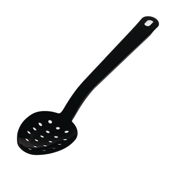 Cuillère de service Matfer perforée noire 34cm, U750