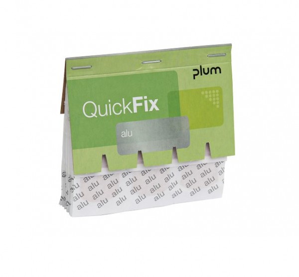 Recharge de prunes QuickFix Alu - avec pansement en aluminium micronisé 45 Pansements, 5515