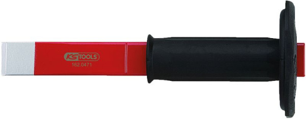 Burin à rainurer KS Tools avec poignée de protection des mains, 240 mm, 162.0471