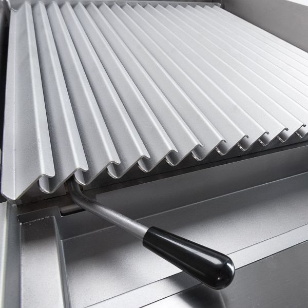 Grille Stalgast S (poisson) pour gril à pierre de lave 400 mm de large, SL099901