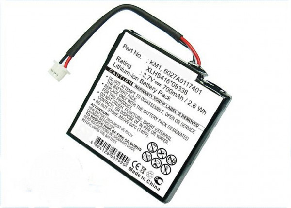 Batterie AGI compatible avec TOMTOM VIA125, 89567