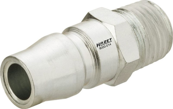 Jeu d'embouts de raccordement d'air Hazet, nombre d'outils : 3, utilisation : Japon, Chine, Corée Filetage 12,91 mm / 1/4" en acier, 9000-014/3