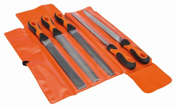 Jeu de limes Bahco, ergo, 5 pièces, 250 mm, coupe 2, 1-477-10-2-2