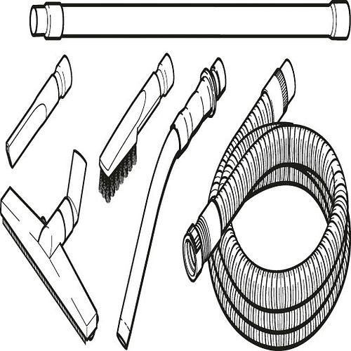 Kit d'accessoires DENIOS ATEX pour aspirateur de sécurité type S 990, 6 pièces, 250-758