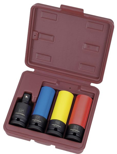 Jeu de douilles pour jantes en aluminium Kraftwerk 1/2 pouce 4 pièces, 3083