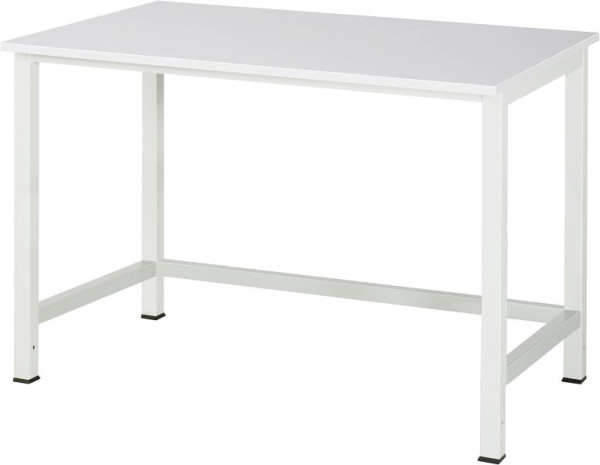 Table de travail RAU série 900, plaque mélamine EGB, 1250x825x800 mm, 03-900-1-ME28-12.12