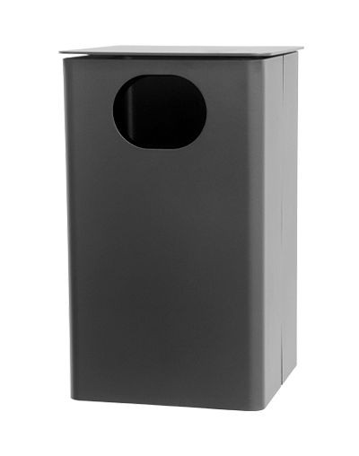 Conteneur à déchets rectangulaire Renner environ 35 L, galvanisé à chaud, 7044-00FV