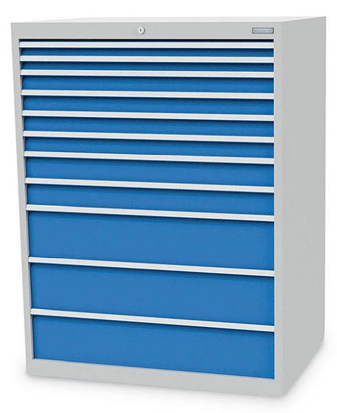 Armoire à tiroirs Bedrunka+Hirth, profondeur 736 mm, R 36-24, 1005 x 736 x 1319 mm, hauteur de panneau en mm : 2x50, 4x75, 2x100, 3x200, 113/2423V10