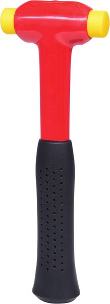KS Tools marteau à face souple avec isolation de protection, diamètre de tête 25 mm, 117.1126
