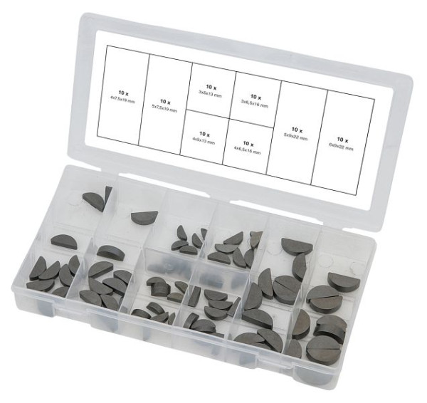 Gamme KS Tools de cales à ressort, 80 pièces, 970.0560
