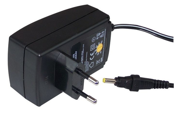 Adaptateur secteur Berger & Schröter & V, 600 mA pour caméras de chasse 31417, 31647, 31648, 31881, 32034, 31504