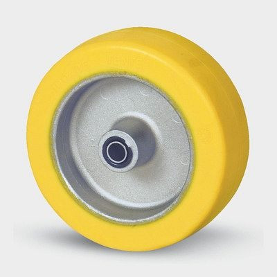 Roue TENTE-ROLLEN, roue Ø 100 mm, capacité de charge 80 kg, A 75 Shore, IDG100x35-8